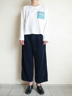 「RED Profile（レッドプロフィール）のアイテム」を使った、TITY niigataさん（レディース・160cm）の秋コーディネート