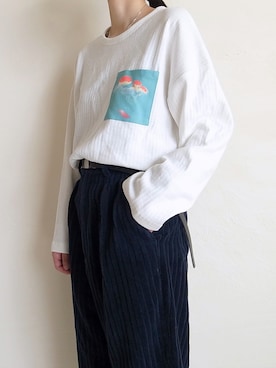 「RED Profile（レッドプロフィール）のアイテム」を使った、TITY niigataさん（レディース・160cm）の秋コーディネート