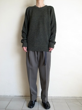 「yoko sakamoto（ヨーコサカモト）のアイテム」を使った、TITY niigataさん（レディース・160cm）の秋コーディネート