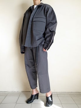 「SHINYAKOZUKA（シンヤコヅカ）のアイテム」を使った、TITY niigataさん（レディース・160cm）の秋コーディネート
