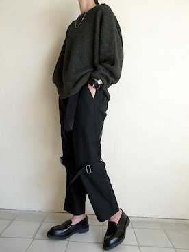 「yoko sakamoto（ヨーコサカモト）のアイテム」を使った、TITY niigataさん（レディース・160cm）の秋コーディネート