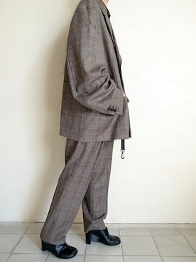 「stein（シュタイン）のアイテム（ジャケット/アウター）」を使った、TITY niigataさん（レディース・160cm）の秋コーディネート