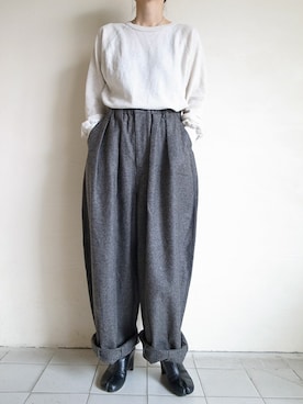 「BENCH（ベンチ）のアイテム（トップス）」を使った、TITY niigataさん（レディース・160cm）の秋コーディネート