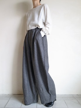 「BENCH（ベンチ）のアイテム（トップス）」を使った、TITY niigataさん（レディース・160cm）の秋コーディネート