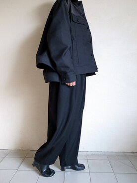 「フレア」｜「アイテム（ブルゾン）」を使った、TITY niigataさん（レディース・160cm）の冬コーディネート