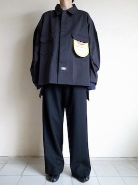 「SHINYAKOZUKA（シンヤコヅカ）のアイテム」を使った、TITY niigataさん（レディース・160cm）の冬コーディネート