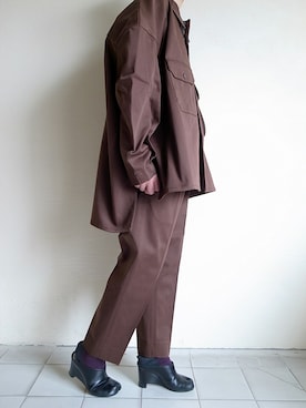 「SHINYAKOZUKA（シンヤコヅカ）のアイテム」を使った、TITY niigataさん（レディース・160cm）の冬コーディネート
