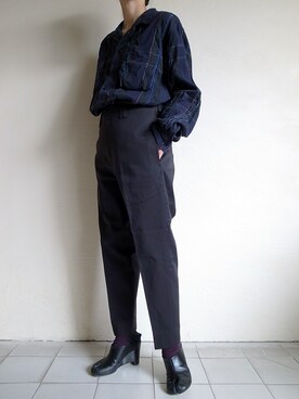 「SHINYAKOZUKA（シンヤコヅカ）のアイテム」を使った、TITY niigataさん（レディース・160cm）の冬コーディネート