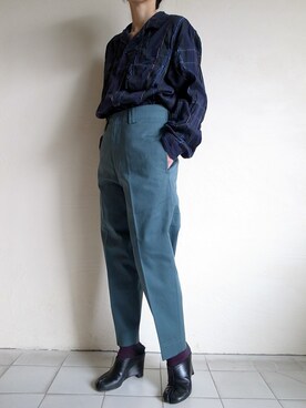 「SHINYAKOZUKA（シンヤコヅカ）のアイテム」を使った、TITY niigataさん（レディース・160cm）の冬コーディネート