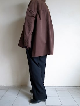 「SHINYAKOZUKA（シンヤコヅカ）のアイテム」を使った、TITY niigataさん（レディース・160cm）の冬コーディネート