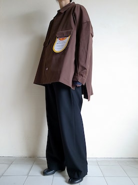 「SHINYAKOZUKA（シンヤコヅカ）のアイテム」を使った、TITY niigataさん（レディース・160cm）の冬コーディネート