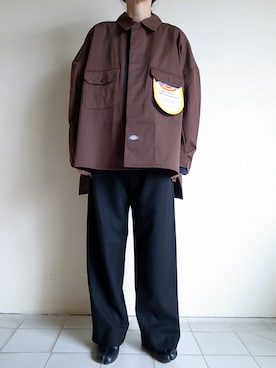「SHINYAKOZUKA（シンヤコヅカ）のアイテム」を使った、TITY niigataさん（レディース・160cm）の冬コーディネート