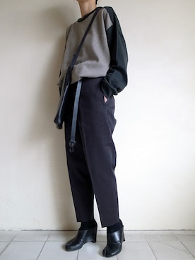 「SHINYAKOZUKA（シンヤコヅカ）のアイテム」を使った、TITY niigataさん（レディース・160cm）の春コーディネート