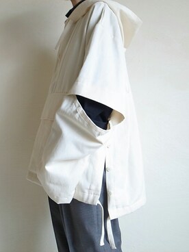 「stein（シュタイン）のアイテム（その他アウター）」を使った、TITY niigataさん（レディース・160cm）の春コーディネート