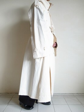 「stein（シュタイン）のアイテム（ジャケット/アウター）」を使った、TITY niigataさん（レディース・160cm）の春コーディネート