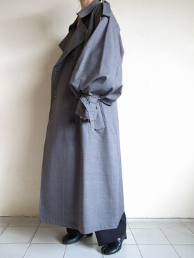 「stein（シュタイン）のアイテム（ジャケット/アウター）」を使った、TITY niigataさん（レディース・160cm）の春コーディネート