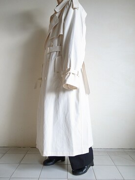 「stein（シュタイン）のアイテム（ジャケット/アウター）」を使った、TITY niigataさん（レディース・160cm）の春コーディネート