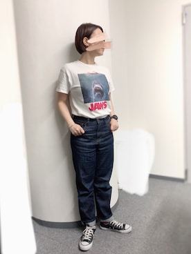 「どカジュアル」｜チムニーさん（レディース・153cm）の夏コーディネート