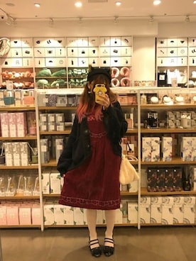 「ONLY（オンリー）のアイテム（バッグ）」を使った、十柒喵さん（レディース・163cm）の冬コーディネート