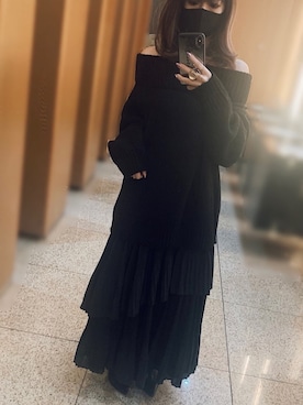 yuさん（レディース・151cm）の冬コーディネート