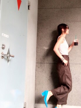 Jiyeさん（レディース・167cm）の夏コーディネート