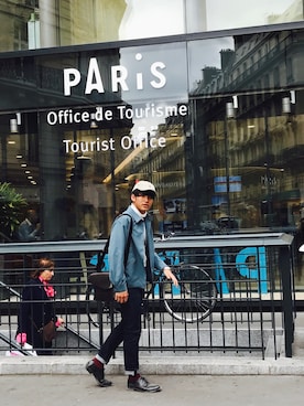 wellさん（メンズ・171cm）の春コーディネート