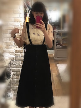 kaede☺︎さん(レディース・165cm)の春コーディネート