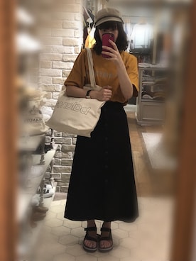 kaede☺︎さん（レディース・165cm）の春コーディネート