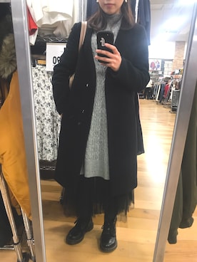 AnPさん（レディース・152cm）の冬コーディネート