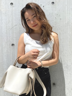 「R.H. Vintage（ロンハーマンヴィンテージ）のアイテム」を使った、chibisuzuさん（レディース・150cm）の冬コーディネート