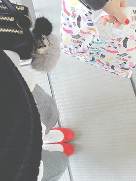 「Kaon（カオン）のアイテム」を使った、c h i h i r ☻︎さん（レディース・158cm）の冬コーディネート