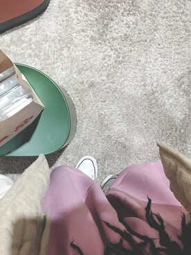 「WR（ダブルアール）のアイテム」を使った、c h i h i r ☻︎さん（レディース・158cm）の春コーディネート