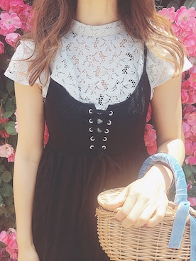 c h i h i r ☻︎さん(レディース・158cm)の夏コーディネート