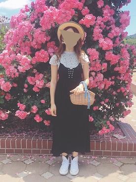 c h i h i r ☻︎さん(レディース・158cm)の夏コーディネート