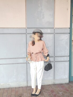 c h i h i r ☻︎さん（レディース・158cm）の秋コーディネート