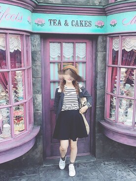 c h i h i r ☻︎さん（レディース・158cm）の秋コーディネート