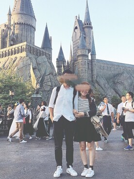 c h i h i r ☻︎さん（レディース・158cm）の秋コーディネート