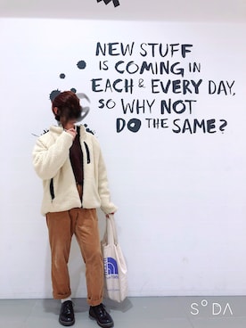 「アイテム（ブルゾン）」を使った、たにこうさん（メンズ・174cm・10代）の冬コーディネート