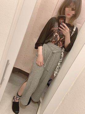 「Jeffrey Campbell（ジェフリーキャンベル）のアイテム（サンダル）」を使った、ねこさん（レディース・159cm）の夏コーディネート
