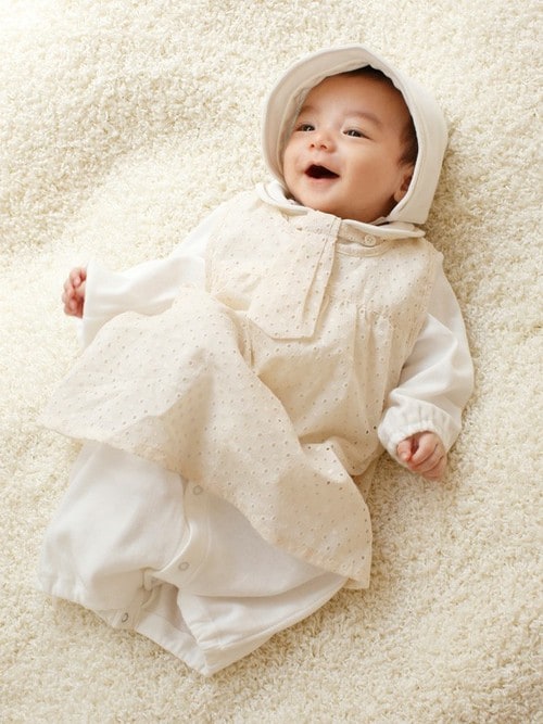 ドゥドゥ 10mois Hoppettaのロンパースを使ったコーディネート Wear