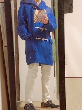 「URBAN RESEARCH（アーバンリサーチ）のアイテム（ダッフルコート）」を使った、cinnamonさん（メンズ・165cm）の冬コーディネート