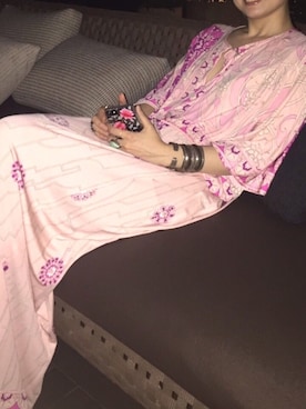 「アイテム（セットアップ、ピンク系）」を使った、HONEY  LEMON  PIEさん（レディース・164cm）の春コーディネート