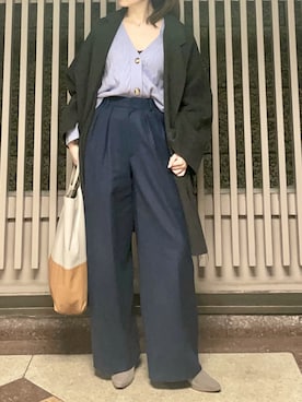 「春カラー」｜「アイテム（ブーティ）」を使った、HONEY  LEMON  PIEさん（レディース・164cm）の春コーディネート