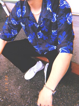 「RYO TAKASHIMA（リョウタカシマ）のアイテム（その他トップス）」を使った、Kさん（メンズ・173cm）の春コーディネート