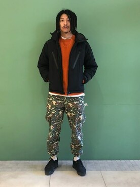 「BEAMS LIGHTS（ビームスライツ）のアイテム（ダウンジャケット/コート）」を使った、BEAMS LIGHTS Mensさん（メンズ・183cm）の冬コーディネート