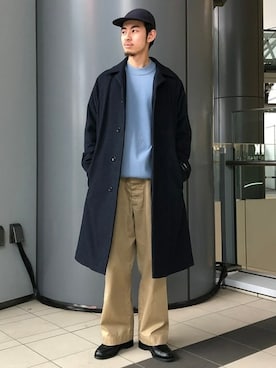 BEAMS LIGHTS Mensさん（メンズ・178cm）の冬コーディネート