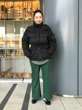 「BEAMS LIGHTS（ビームスライツ）のアイテム（ダウンジャケット/コート）」を使った、BEAMS LIGHTS Mensさん（メンズ・162cm）の冬コーディネート