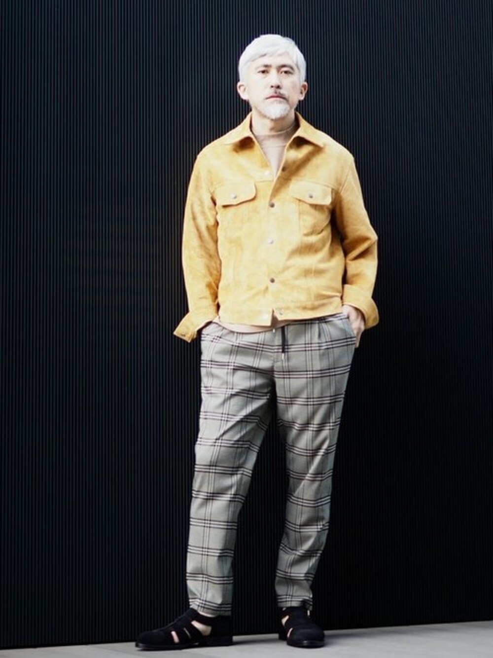sisii × BEAMS LIGHTS / 別注 スエード 3rd ジャケットを使った