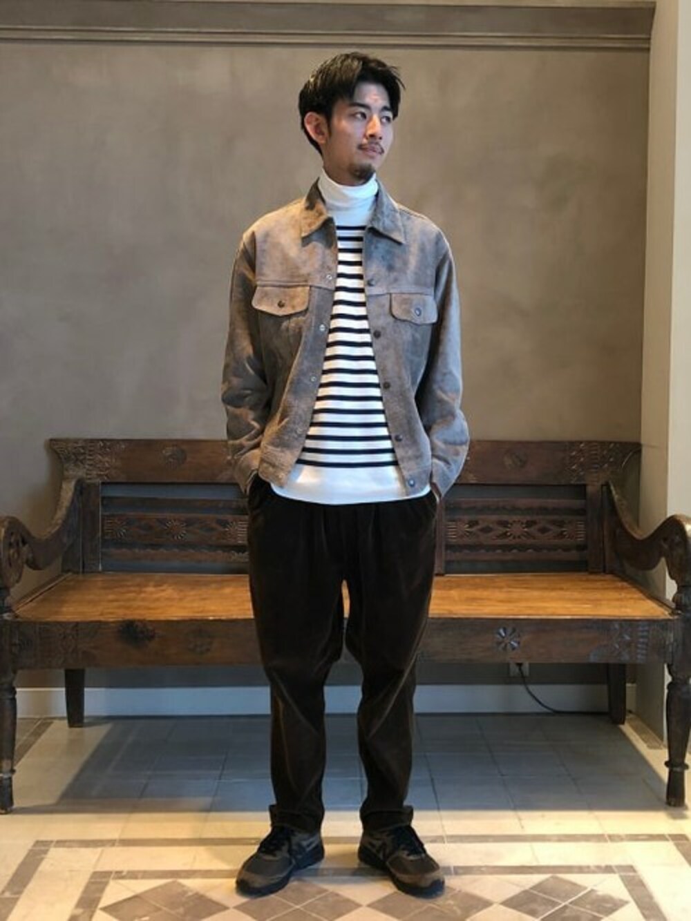 最終値下げ SISII×Beams Lights 別注スエードジャケット 最終値下げ SISII×Beams Lights 別注スエードジャケット