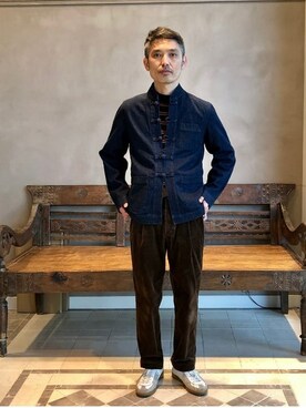 BEAMS LIGHTS Mensさん（メンズ・176cm）の冬コーディネート